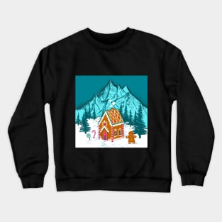 gingerbread house Crewneck Sweatshirt